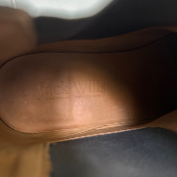 Jack Wills Chelsea suede ankle boots, gray, size 38/7 - Picture 3 of 4